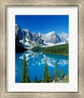 Wenkchemna Peaks and Moraine Lake, Banff NP, Alberta, Canada Fine Art Print