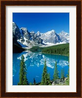 Wenkchemna Peaks and Moraine Lake, Banff NP, Alberta, Canada Fine Art Print