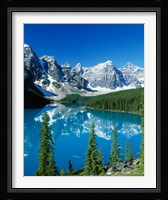 Wenkchemna Peaks and Moraine Lake, Banff NP, Alberta, Canada Fine Art Print