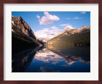 Lake Louise, Mt Victoria, Victoria Glacier, Banff National Park, Alberta, Canada Fine Art Print