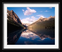 Lake Louise, Mt Victoria, Victoria Glacier, Banff National Park, Alberta, Canada Fine Art Print