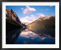 Lake Louise, Mt Victoria, Victoria Glacier, Banff National Park, Alberta, Canada Fine Art Print