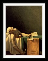 The Death of Marat, 1793 Fine Art Print