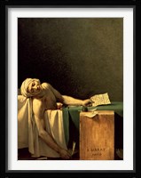 The Death of Marat, 1793 Fine Art Print