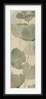 Poppy Impression Panel II Framed Print