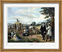 George Washington On His Farm Fine Art Print