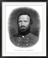 Thomas Stonewall Jackson (digitally restored) Fine Art Print