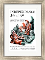 Thomas Jefferson Reading the Declaration of Independence Fine Art Print