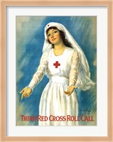 Third Red Cross Roll Call Fine Art Print