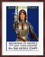 Joan of Arc - Vintage WWI Fine Art Print