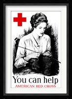 You Can Help - American Red Cross Fine Art Print
