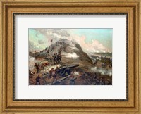 Union Army's capture of Fort Fisher Fine Art Print