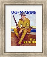 U.S. Marine - Be A Soldier Fine Art Print