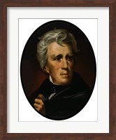 President Andrew Jackson (color portrait) Fine Art Print