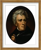 President Andrew Jackson (color portrait) Fine Art Print