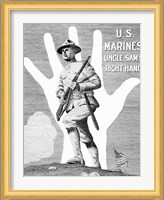 Uncle Sam's Right Hand Fine Art Print