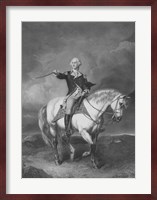 General George Washington on Horseback Fine Art Print