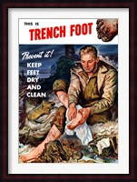 Prevent Trench Foot Fine Art Print