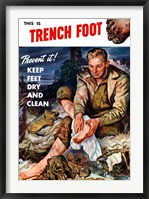 Prevent Trench Foot Fine Art Print