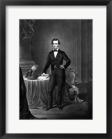 President Abraham Lincoln Standing Fine Art Print
