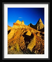 Badlands formations at Dinosaur Provincial Park in Alberta, Canada Fine Art Print
