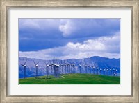 Windmills at Pincher Creek, Alberta, Canada Fine Art Print