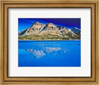 Vimy Peak Reflects into Waterton Lake, Wateron Lakes National Park, Alberta, Canada Fine Art Print
