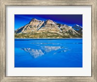 Vimy Peak Reflects into Waterton Lake, Wateron Lakes National Park, Alberta, Canada Fine Art Print