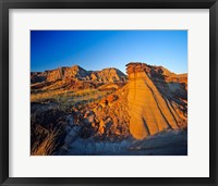Badlands, Rocks, Dinosaur Provincial Park, Alberta Fine Art Print