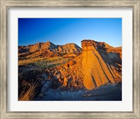 Badlands, Rocks, Dinosaur Provincial Park, Alberta Fine Art Print