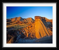 Badlands, Rocks, Dinosaur Provincial Park, Alberta Fine Art Print