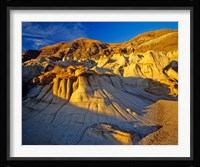Hoodoo rock formations, Drumheller Alberta, Canada Fine Art Print