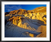 Hoodoo rock formations, Drumheller Alberta, Canada Fine Art Print