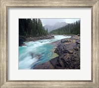 Mistaya River in Banff National Park in Alberta, Canada Fine Art Print