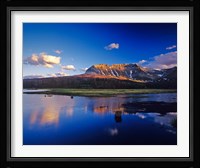 Sofa Mountain in Beaver Pond, Waterton Lakes NP, Alberta Fine Art Print