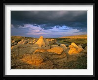 Milk River, Writing on Stone Provincial Partk, Alberta Fine Art Print