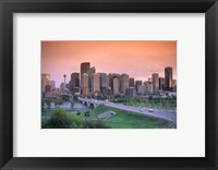 Skyline of Calgary, Alberta, Canada Fine Art Print