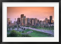 Skyline of Calgary, Alberta, Canada Fine Art Print