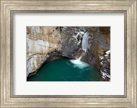 Waterfall, Johnston Canyon, Banff NP, Alberta Fine Art Print
