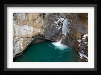 Waterfall, Johnston Canyon, Banff NP, Alberta Fine Art Print