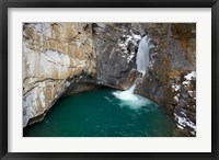 Waterfall, Johnston Canyon, Banff NP, Alberta Fine Art Print