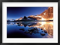 The Ramparts, Tanquin Valley, Jasper National Park, Alberta, Canada Fine Art Print