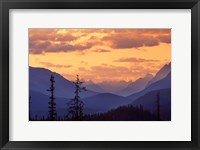 Sunset in Banff National Park, Alberta, Canada Fine Art Print