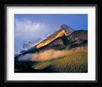 Alberta, Banff NP, Sunrise of the Canadian Rockies Fine Art Print