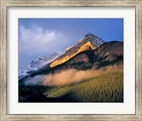 Alberta, Banff NP, Sunrise of the Canadian Rockies Fine Art Print
