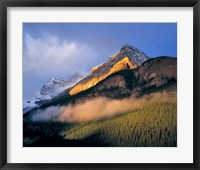 Alberta, Banff NP, Sunrise of the Canadian Rockies Fine Art Print