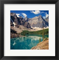 Alberta, Moraine Lake, Valley of the Ten Peaks Fine Art Print