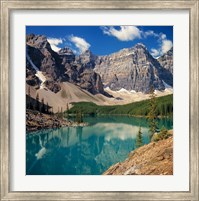 Alberta, Moraine Lake, Valley of the Ten Peaks Fine Art Print