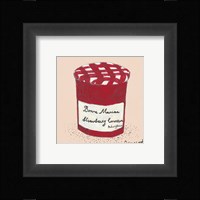 Strawberry Conserve Framed Print
