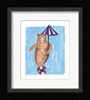 Bear Balance Framed Print